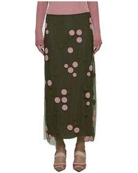 Fendi - Maxi Skirts - Lyst