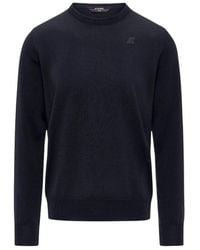 K-Way - Round-Neck Knitwear - Lyst