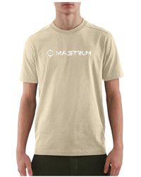 Ma Strum - Tops ,Katoen Cracked Logo Tee - Lyst