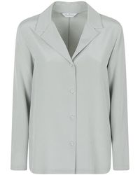 Max Mara - Zijden Crêpe De Chine Blouse - Lyst
