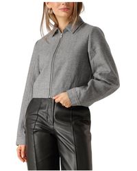 Moss Copenhagen - Antrazit Langarm-Top Für Frauen - Lyst