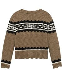 Roy Rogers - Truien & Vesten ,Bruin ,Wol Dakota Sweater Met Ronde Hals - Lyst