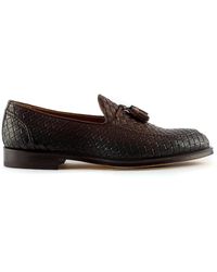 Doucal's - Flat Schuhe Dunkelbraun - Lyst
