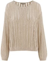 Antonelli - Round-Neck Knitwear - Lyst