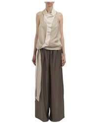 Entire studios - Tank Top Fluid Shell - Lyst