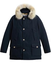Woolrich - Jassen ,Blauw ,Arctic Parka Voor - Lyst