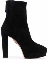 Aquazzura - Shoes > boots > heeled boots - Lyst