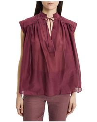 Semicouture - Rachel Bluse - Lyst