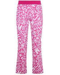 Moschino - Wide Trousers - Lyst