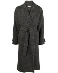 P.A.R.O.S.H. - Belted coats - Lyst