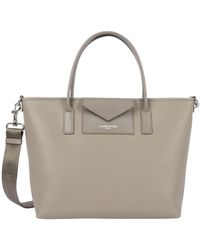 Lancaster - Tassen ,Grijs ,Maya Double Kba Tote - Lyst