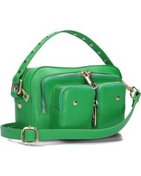 Nunoo - Grüne Leder Schultertasche Helena Florence - Lyst
