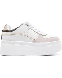 Guess - Weiße Low-Top-Sneaker - Lyst