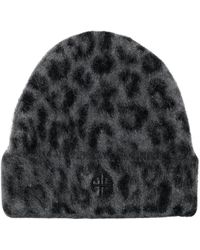 Anine Bing - Leopard Alpaca Beanie - Lyst