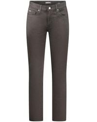 Guess - Zwarte Slim Katoen Jeans - Lyst
