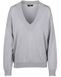 Alpha Studio - V-Neck Knitwear - Lyst