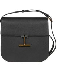 Tom Ford - Tassen ,Zwart ,Leer Stijlvolle Day Bags Voor Schouder En Crossbody - Lyst