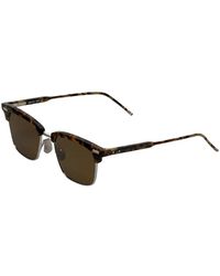 Thom Browne - Acetate And Titanium Rectangular Zonnebrillen - Lyst
