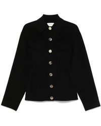 Sportmax - Jassen ,Zwart ,Stijlvolle Buitenkleding Egeo 747 013 - Lyst