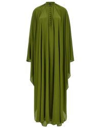 Tom Ford - Kleedjes ,Groen ,Lange Jurk Met Capuchon - Lyst
