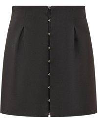 Del Core - Rokken ,Zwart ,Mushroom Hook Rok - Lyst