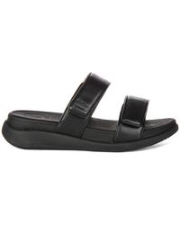 Fitflop - Schoenen ,Zwart ,Leer Zwarte Sandalen Van Imitatieleer Voor Vrouwen - Lyst