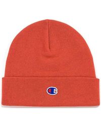 Champion - Accessoires ,Oranje ,Polyester Oranje Print Polyester Handwaspet - Lyst