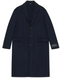 Gucci - Coats > single-breasted coats - Lyst