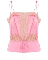Chloé - Camisole Met Trekkoord - Lyst