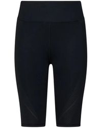 adidas By Stella McCartney - Shorts stella mc cartney negros con cintura ajustable - Lyst