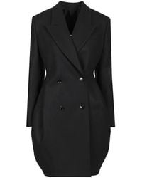 Alaïa - Double-Breasted Coats - Lyst