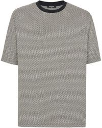 Balmain - Mini monogrammed jacquard T-shirt - Lyst