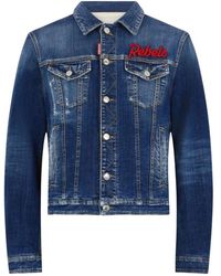DSquared² - Dan Jean Jacket - Lyst