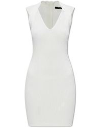 Balmain - Geribbelde Jurk - Lyst