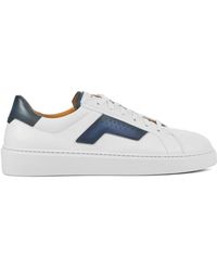 Magnanni - Blau weiße sneakers - Lyst