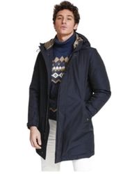 Moorer - Jassen ,Blauw ,Katoen Winter Jassen - Lyst