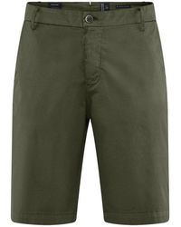 Bomboogie - Cotton Bermuda Shorts Met Micro-Print - Lyst