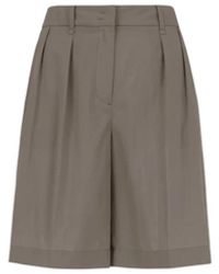 Bomboogie - Flowing Lyocell Bermuda Shorts - Lyst