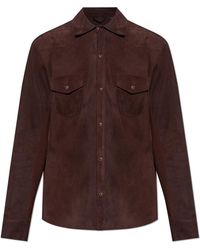 Eleventy - Leather Jackets - Lyst