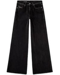 DIESEL - Jeans ,Zwart ,Denim 1978 D-Akemi L.30 Broek - Lyst