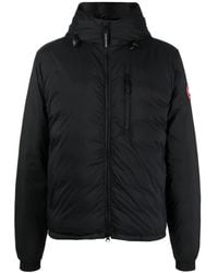 Canada Goose - Jassen ,Zwart ,Nylon Lodge Hoody - Lyst