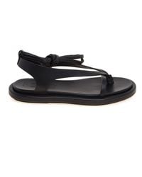 Poeve - Flat Sandals - Lyst