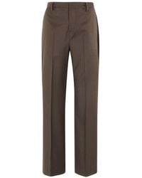 BRIGLIA - Straight Trousers - Lyst