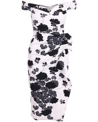 Chiara Boni Le Petite Robe Radoslava Print - Wit
