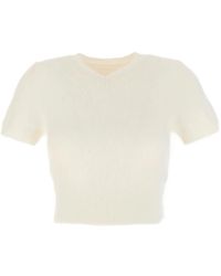 Maison Margiela - Truien & Vesten ,V-Hals Truien - Lyst