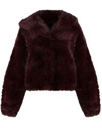 BB COUTURE - Mink Faux Fur Jacket - Lyst