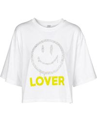 Brand Unique - Tops ,Wit ,Bus 26555 T-Shirt - Lyst
