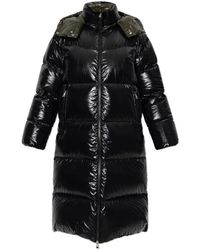 Moncler - Jassen ,Zwart ,Nylon Harfang Down Jacket - Lyst
