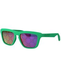 Gucci - GG1570S 005 Flattop Sunglasses - Lyst