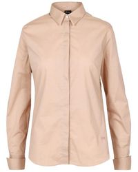 Fay - Slim Fit Hemd Aus Stretch-Popeline - Lyst
